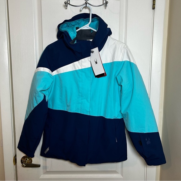 Spyder Other - SPYDER GIRLS ZOEY FULL ZIP SKIING JACKET SIZE 18 NWT $159